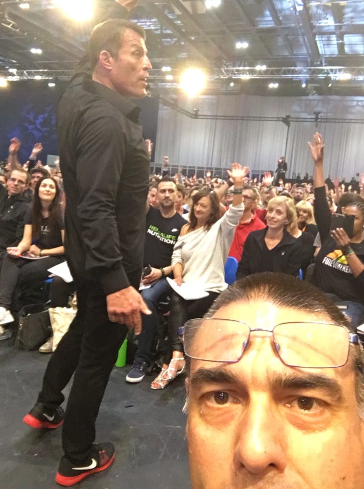 Tony Robbins & Bene Bailleul Tony Robbins & Bene Bailleul